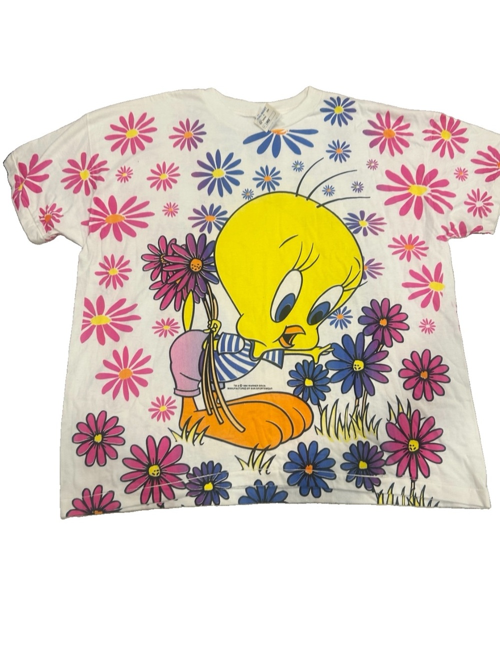 Vintage NWT Tweety Looney Toons Shirt 1994
